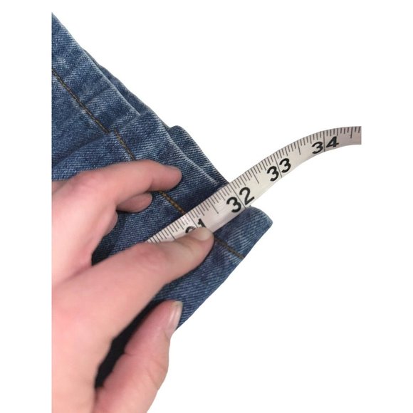 Kodiak Mens Cargo Jeans Size 40 Actual 38 Medium Wash Straight Relaxed Leg - Picture 6 of 6